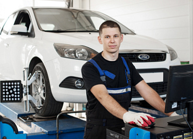  А Вы давно делали сход-развал?